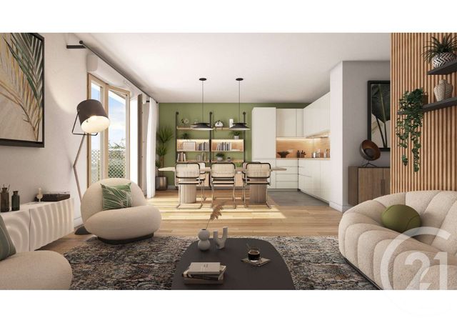 Appartement T4 à vendre - 4 pièces - 83.22 m2 - ANGERS - 49 - PAYS-DE-LOIRE - Century 21 Agence Plantagenêt